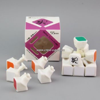 <Free Shipping>Dayan V ZhanChi 5.5CM Magic Cube White