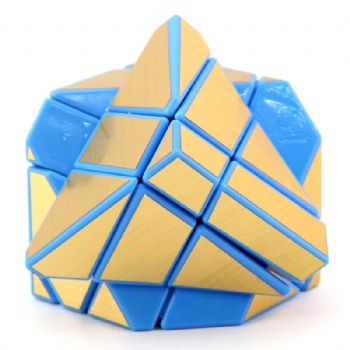 GhostCube Blue Golden stickers Magic cube Puzzles Toys