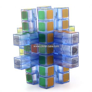 WitEden 3x3x7 Cuboid Cube(Transparent blue)