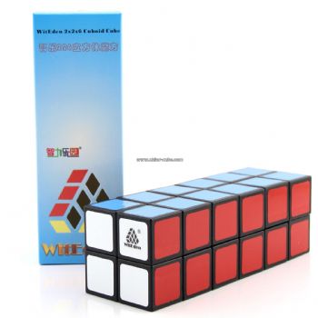 WitEden 2x2x6 Cuboid Cube(Black color)