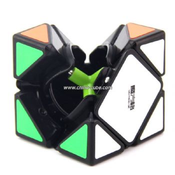 Qiyi MoFangGe Skew Cube Black Perfect Childern Educational Twisty Puzzle Toys