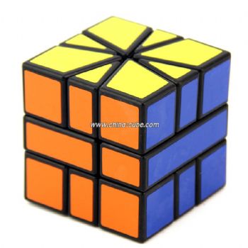 Shengshou Square-1 SQ1 3x3x3 Speed Cube Puzzle Black