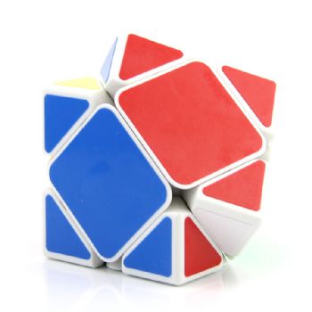 ShengShou Aurora Skewbcube Magic Cube White
