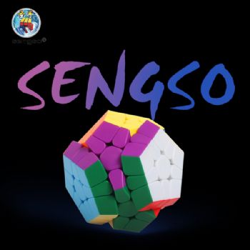 Sengso Megaminxeds Magnetic Cube Magic Cubo megaminx Stickerless Speed Cube educational Toys Puzzle