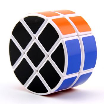 Lanlan cylinder 3x3x2 cube mixed(black) and white newest fashion cubos magicos puzzles welcome to buy