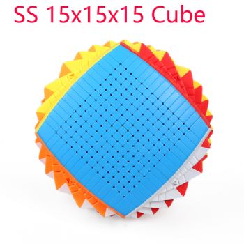 ShengShou 15x15x15 Safe ABS plastic Professional Multi-Color Magic Cube Ultra-Smooth Sengso 15x15 Speed Puzzle Cube Kids Toys Gift