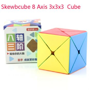 SengSo ShengShou Skewbcube 8 Axis 3x3x3 Magic Cube 3x3 Cubo Magico Professional Neo Speed Cube Puzzle Antistress Toys For Kids
