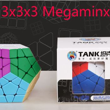 ShengShou Tank 3x3x3 Megaminxeds Magic Cube SengSo 3x3 Professional Neo Speed Cube Puzzle Antistress Toys For Children