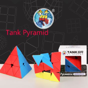 ShengShou Tank Pyramid Magic Cube SengSo Pyraminxeds 3x3x3 Cubo Magico Professional Neo Speed Cube Puzzle Antistress Toys