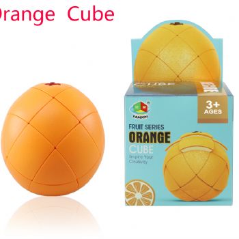 FanXin puzzles fruit cube orange  Cube 3x3x3 3x3 educational toys game cubes for kids Christmas gifts puzzle