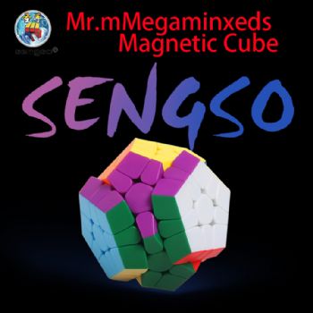 Shengshou Mr.M Magnetic Megaminxeds Cube 3x3 Magic Cube 3Layers Wumofang Speed Cube Puzzle Toys For Children Kids Gift